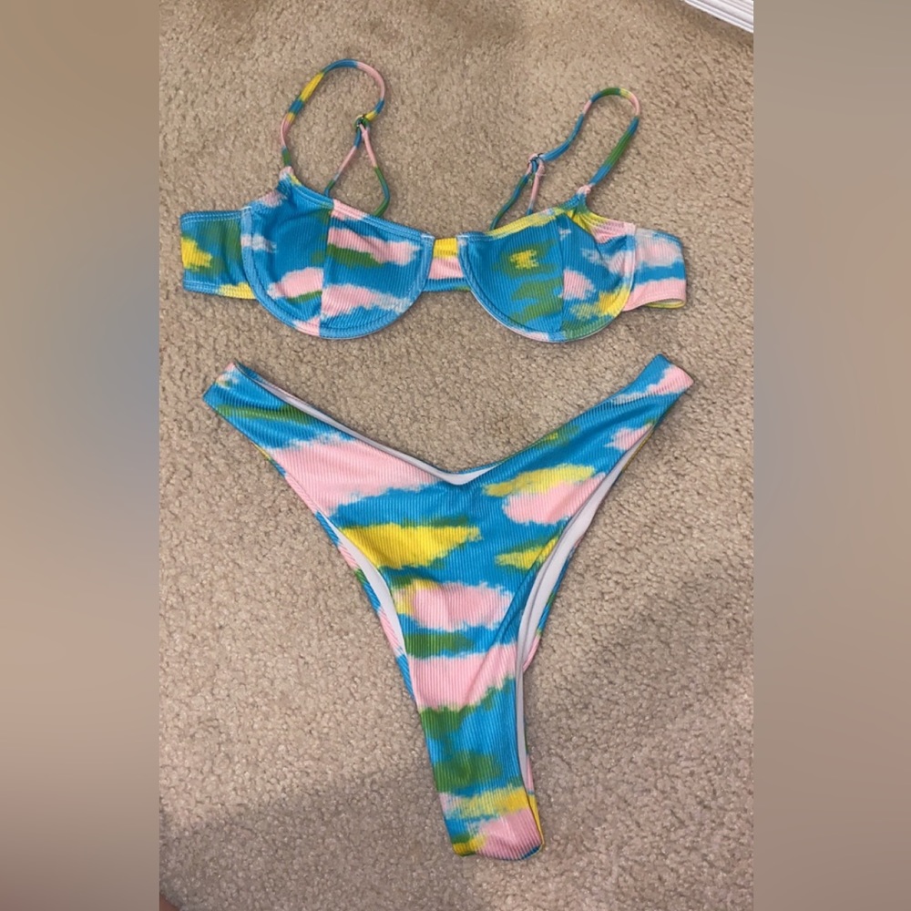 Colorful bikini